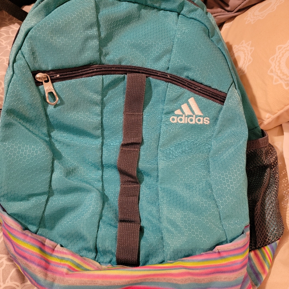 Adidas multi-color backpack